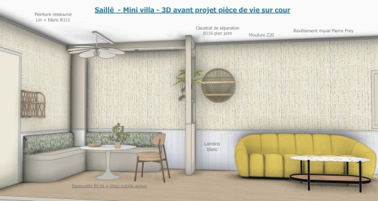 Rénovation d'une micro villa 